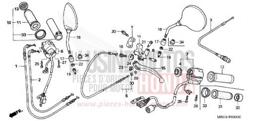 HANDLE SWITCH VT750C6 de 2006